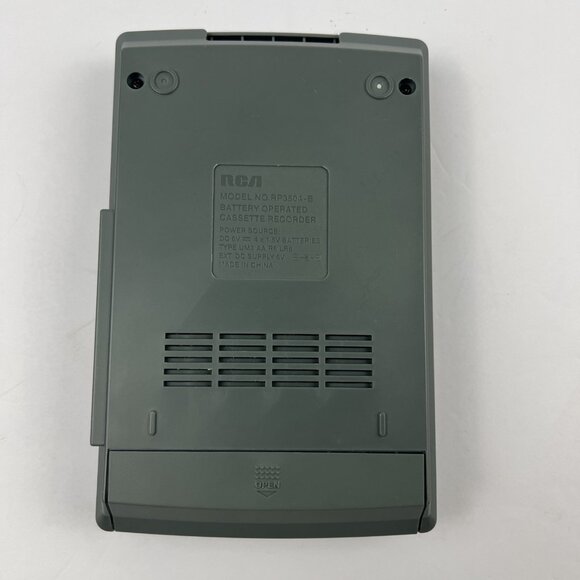 RCA Cassette Recorder RP3504-B Battery Tested No Charger - Picture 6 of 7